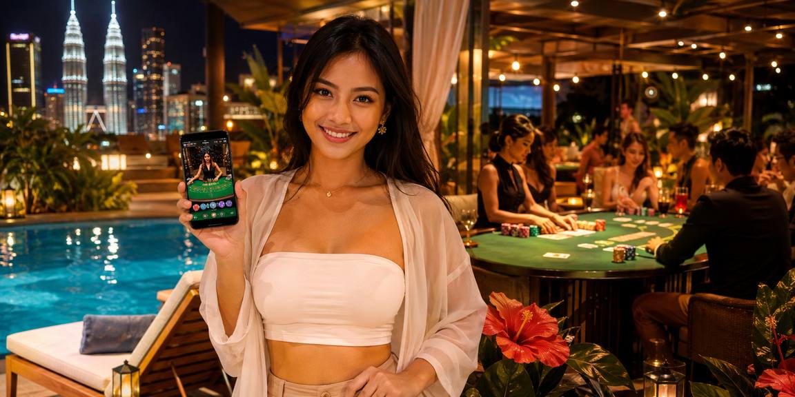 Meja Live Casino dengan Streaming Langsung di 6d lotto